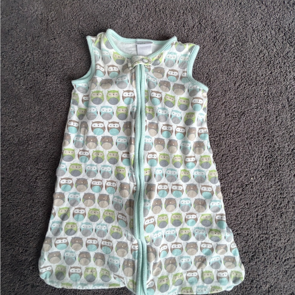 Charming Owl Print Kids Sleep Sack